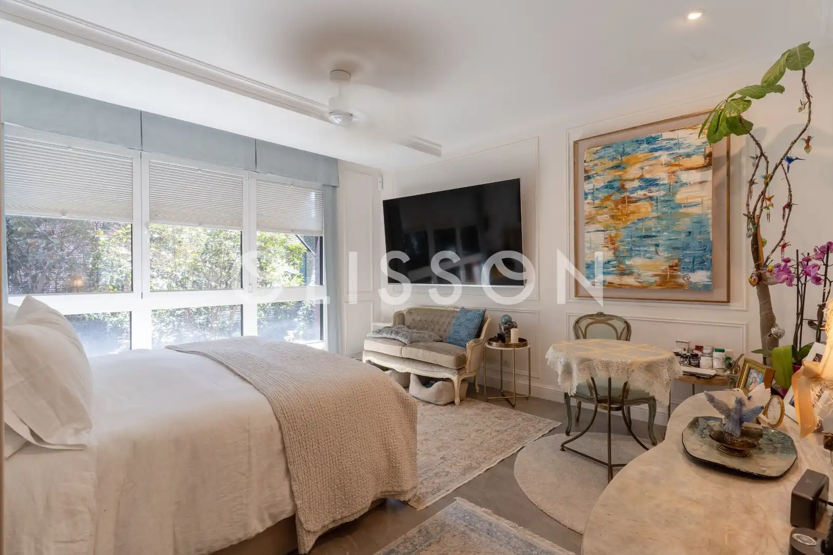 Habitación de Casa o chalet en venta en Madrid con Aire acondicionado, Calefacción y Jardín privado
