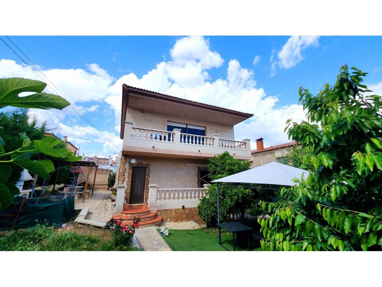 Exterior view of House or chalet for sale in Castellbisbal  with Heating, Private garden and Terrace