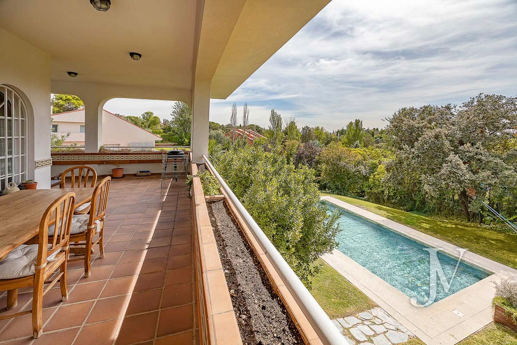 Terrassa de Casa o xalet en venda en Algete amb Aire condicionat, Calefacció i Jardí privat