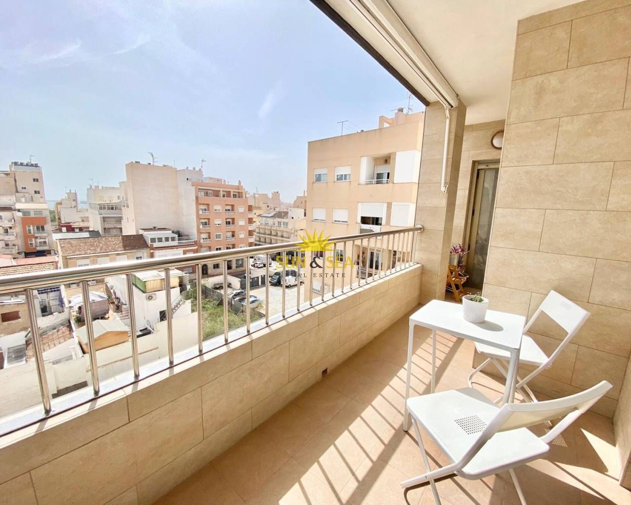 Balcony of Apartment to rent in Torrevieja  with Air Conditioner, Heating and Terrace