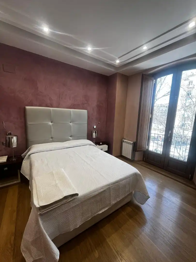 Schlafzimmer von Wohnung zur Miete in Granada mit Klimaanlage, Heizung und Parkett
