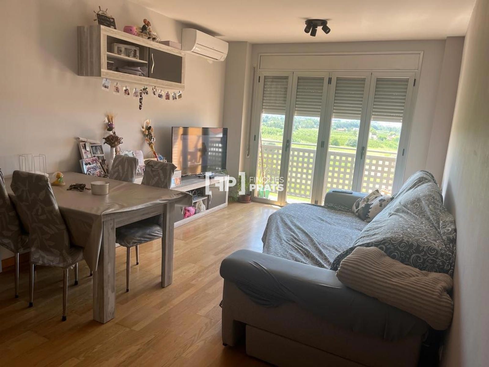 Living room of Flat for sale in  Lleida Capital  with Air Conditioner, Heating and Terrace