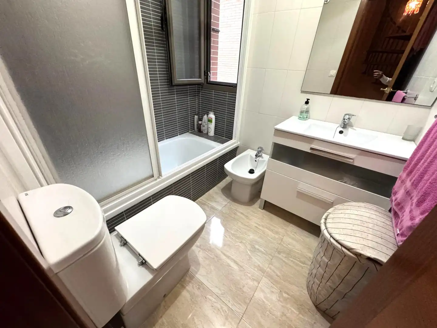 Baño de Casa adosada en venta en Punta Umbría con Aire acondicionado, Terraza y Amueblado