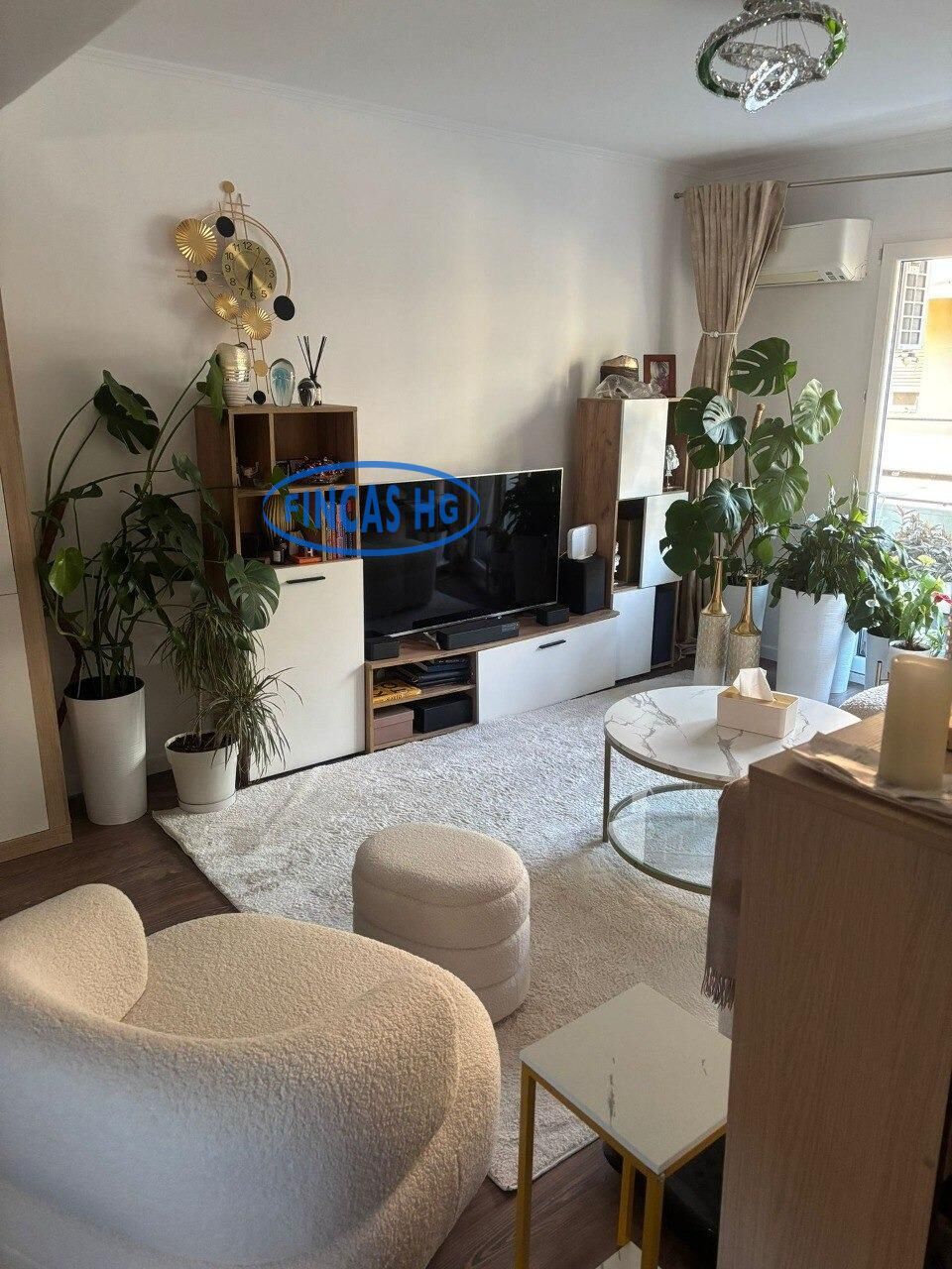 Living room of Flat for sale in Alicante / Alacant  with Balcony