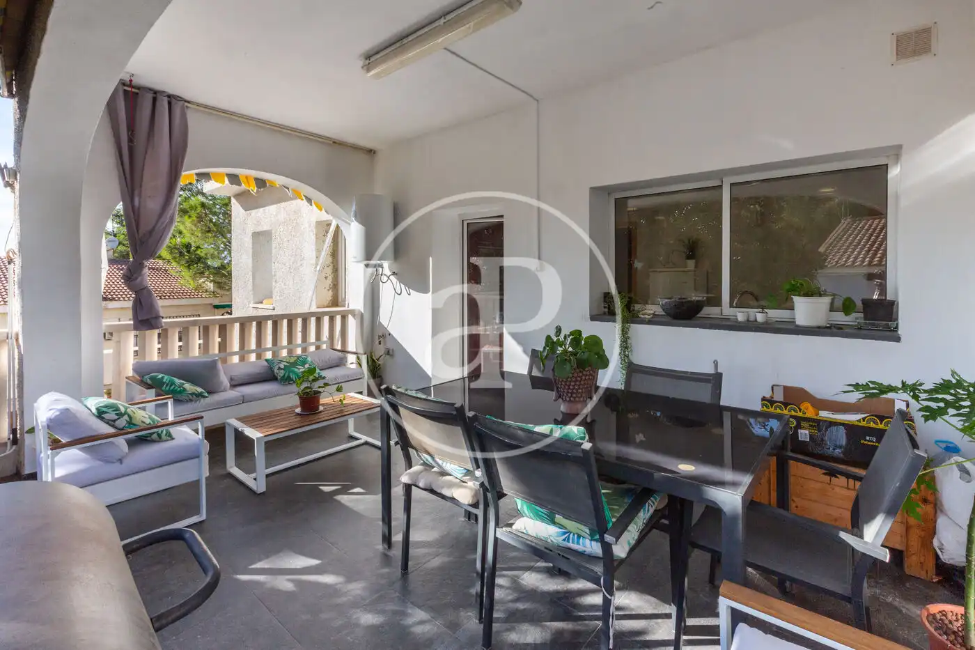 Terraza de Casa o chalet en venta en Godelleta con Aire acondicionado, Calefacción y Jardín privado