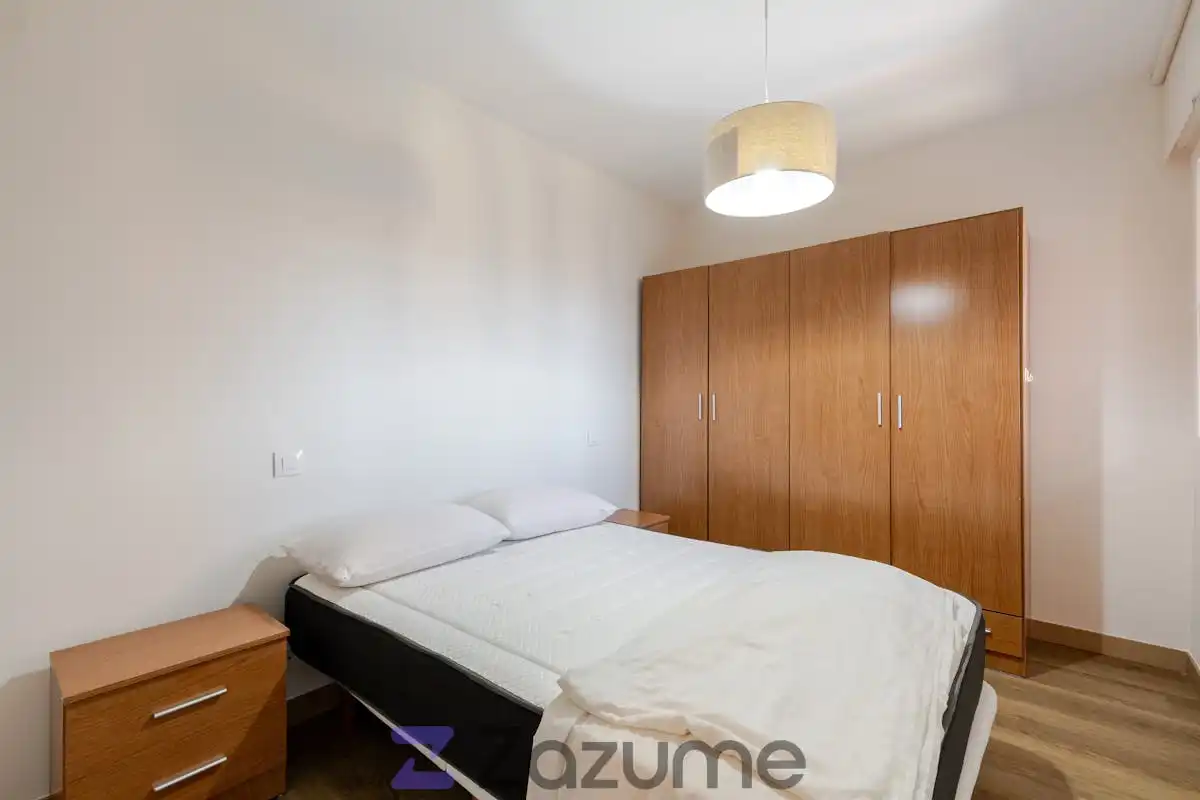 Bedroom of Flat for rent in Madrid  with Air Conditioner, Heating and Terrace
