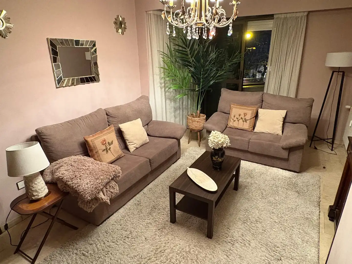 Sala de estar de Piso en venta en Ourense Capital  con Calefacción, Parquet y Terraza