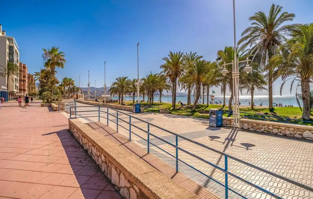 Außenansicht von Wohnung zur Miete in Málaga mit Klimaanlage, Terrasse und Möbliert