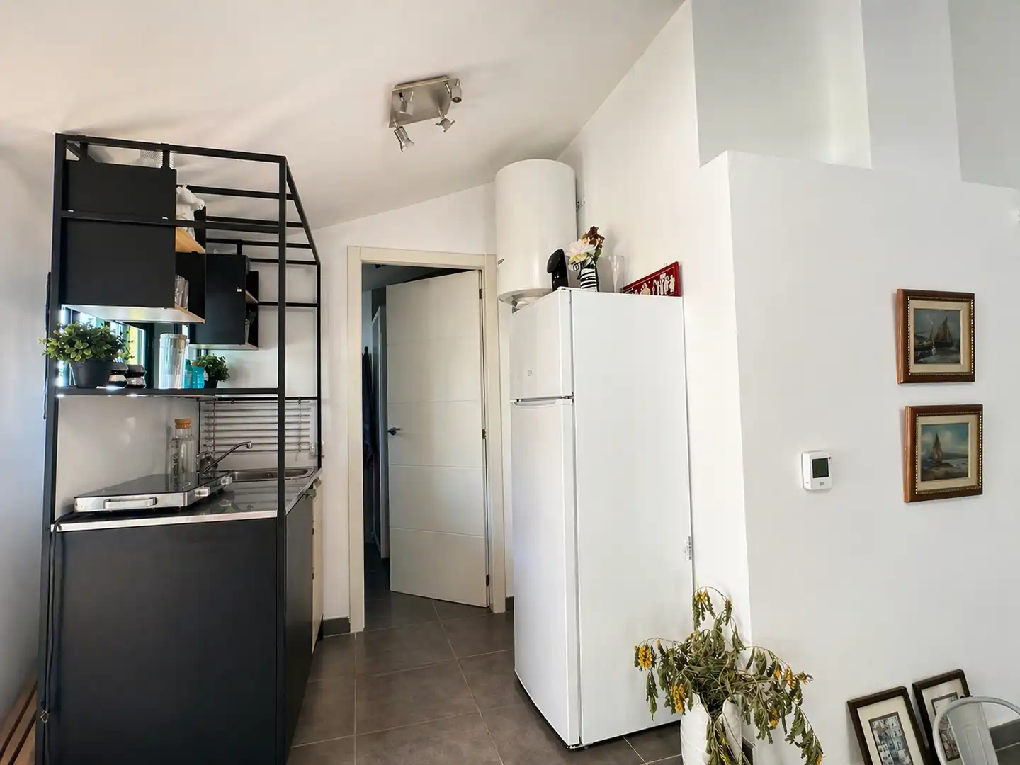 Cuina de Casa o xalet de lloguer en Torrelodones amb Moblat