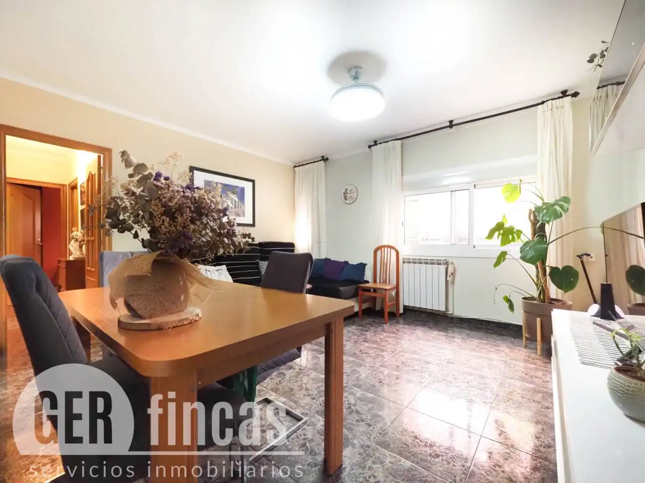 Wohnzimmer von Wohnung zum Verkauf in Terrassa mit Heizung und Alarm