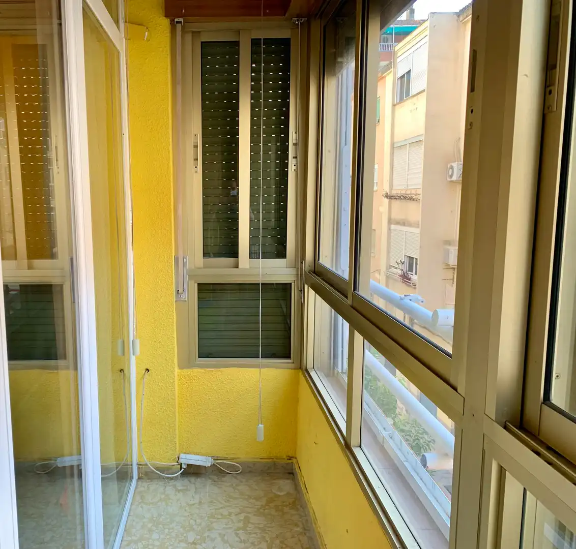 Terraza de Piso de alquiler en Granada con Aire acondicionado, Calefacción y Amueblado