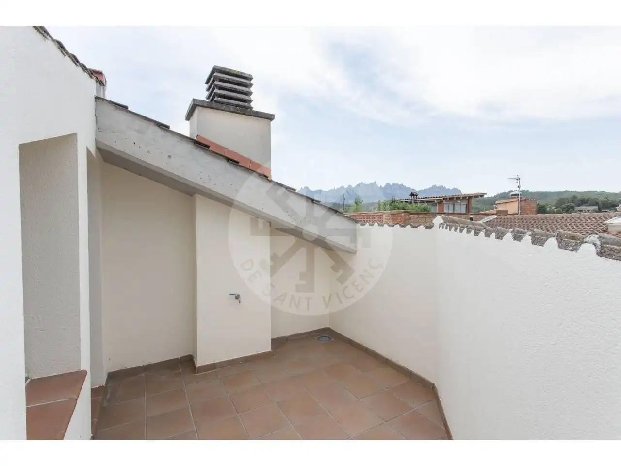 Terrasse von Büro zum Verkauf in Sant Vicenç de Castellet mit Klimaanlage