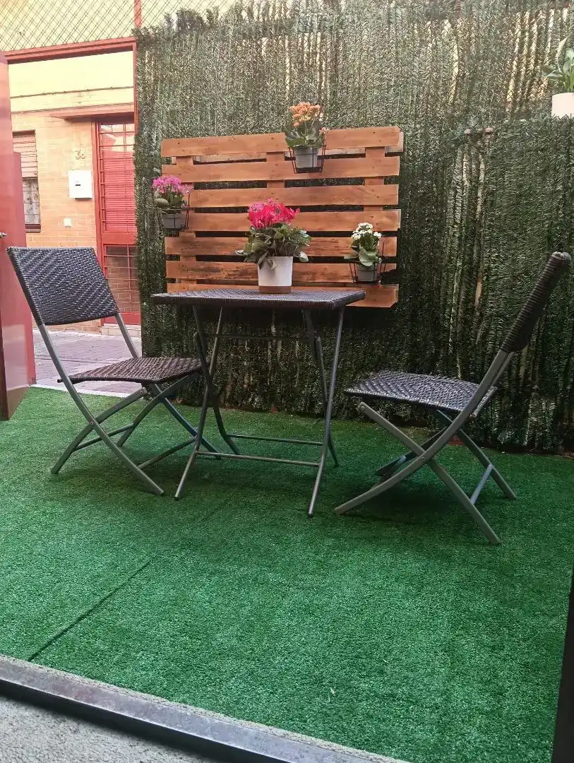 Terraza de Casa adosada en venta en Madrid con Jardín privado y Amueblado