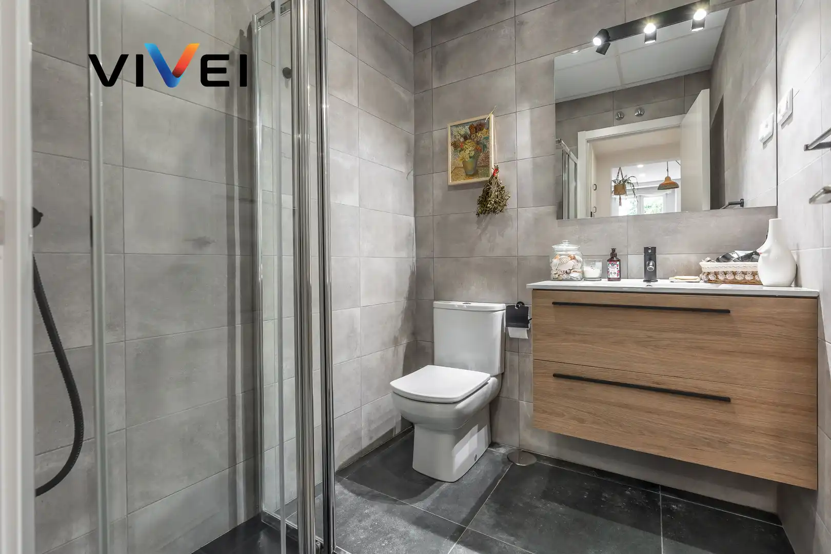 Bathroom of Flat for sale in Madrid  with Balcony