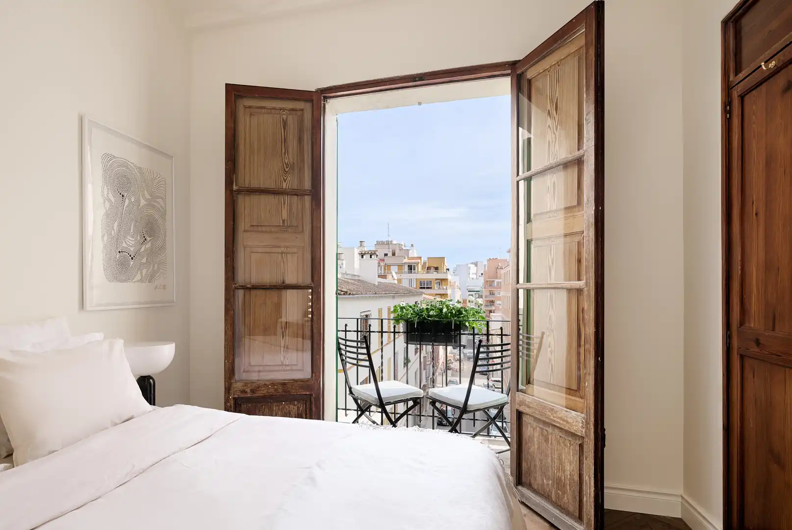 Balcony of Flat for sale in  Palma de Mallorca  with Air Conditioner, Heating and Terrace