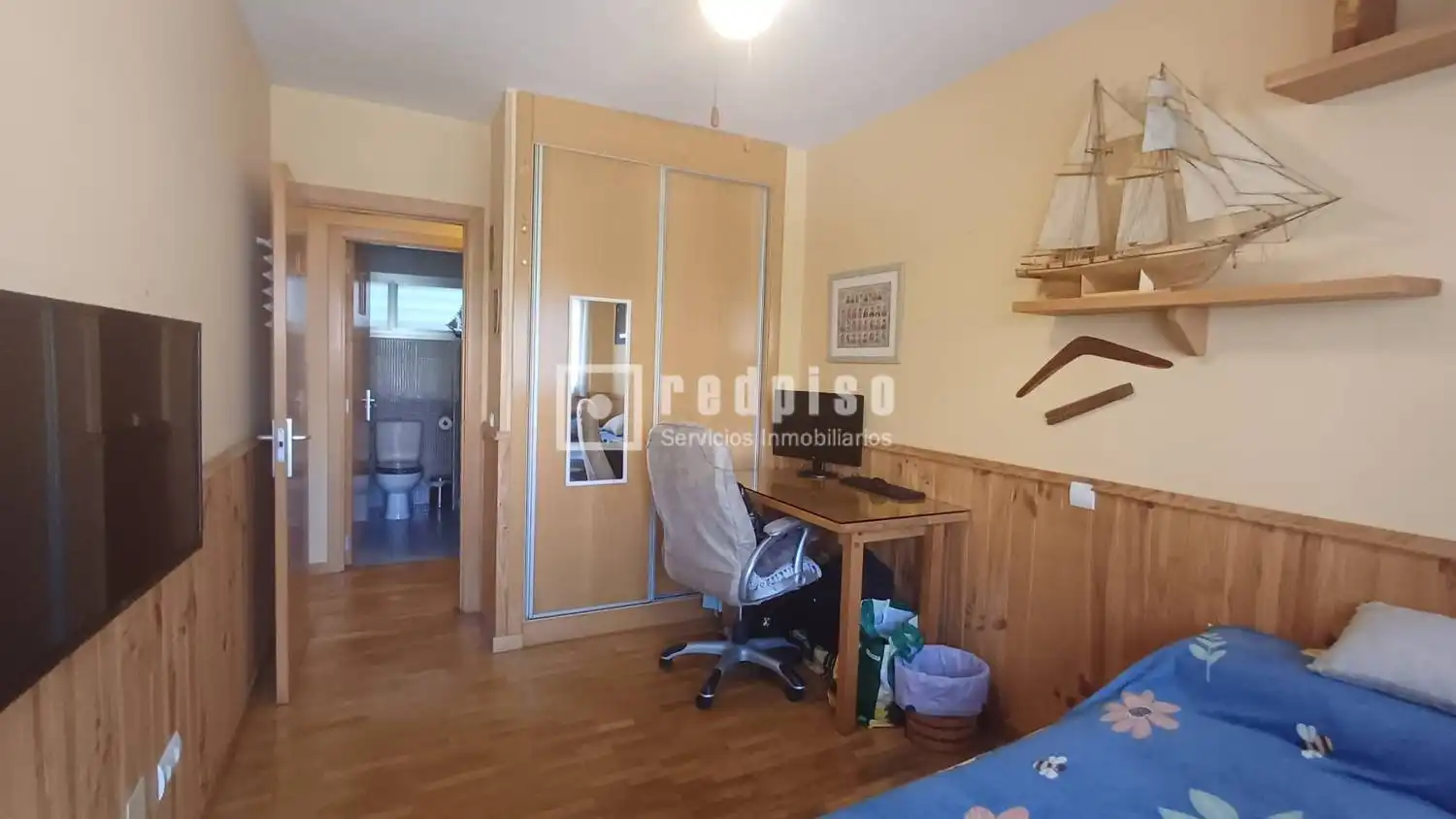 Bedroom of Flat for sale in Madrid  with Heating, Terrace and Storage room