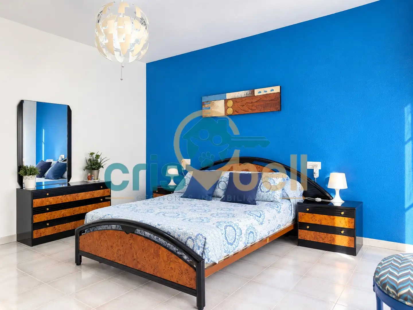 Bedroom of Flat for sale in Pedanías Centro
