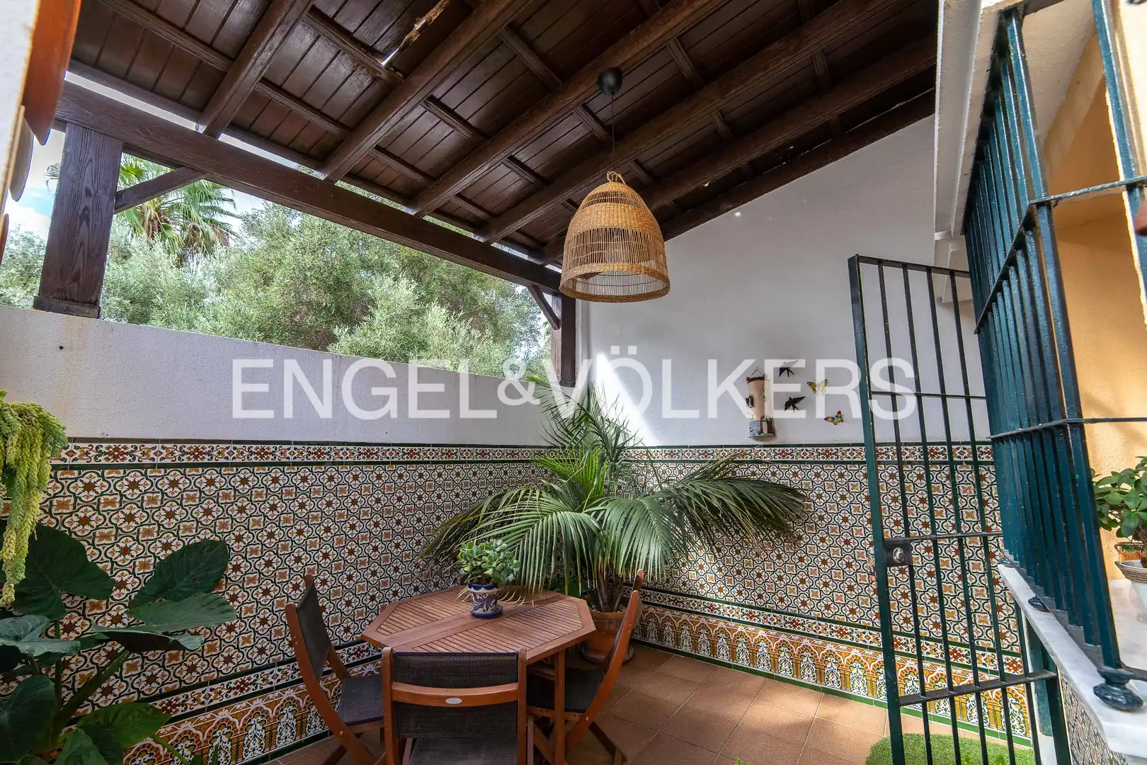 Terrace of Country homes for sale in San Fernando  with Heating, Private garden and Swimming Pool