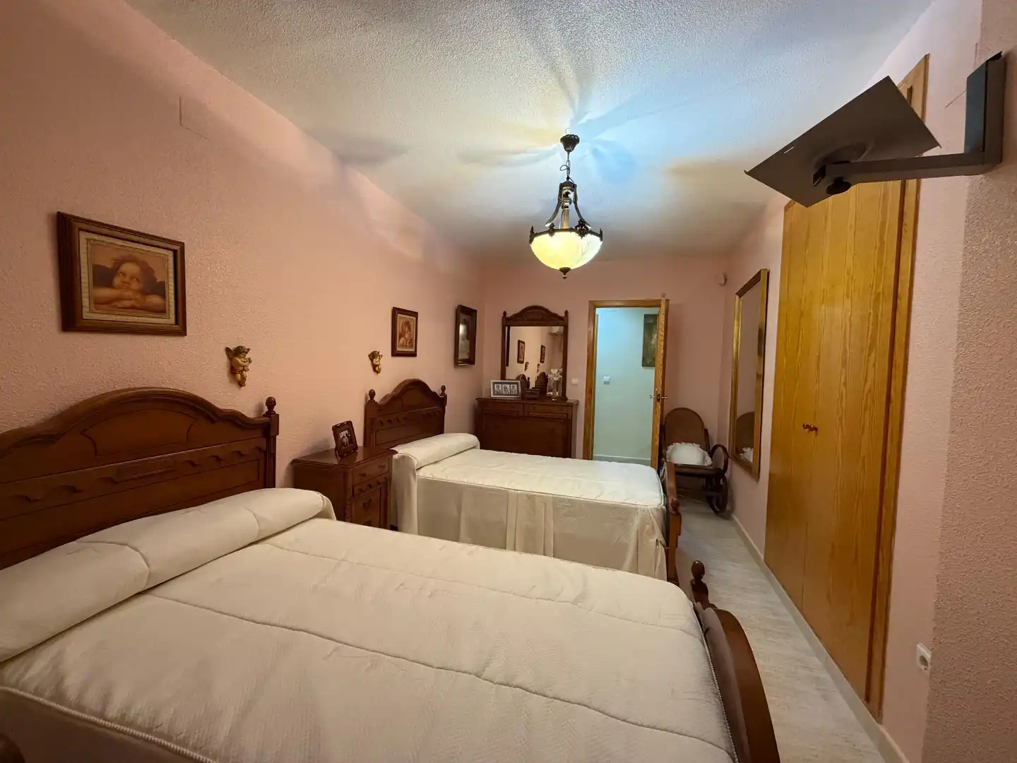 Bedroom of Ground floor for sale in San Vicente del Raspeig / Sant Vicent del Raspeig  with Air Conditioner and Heating