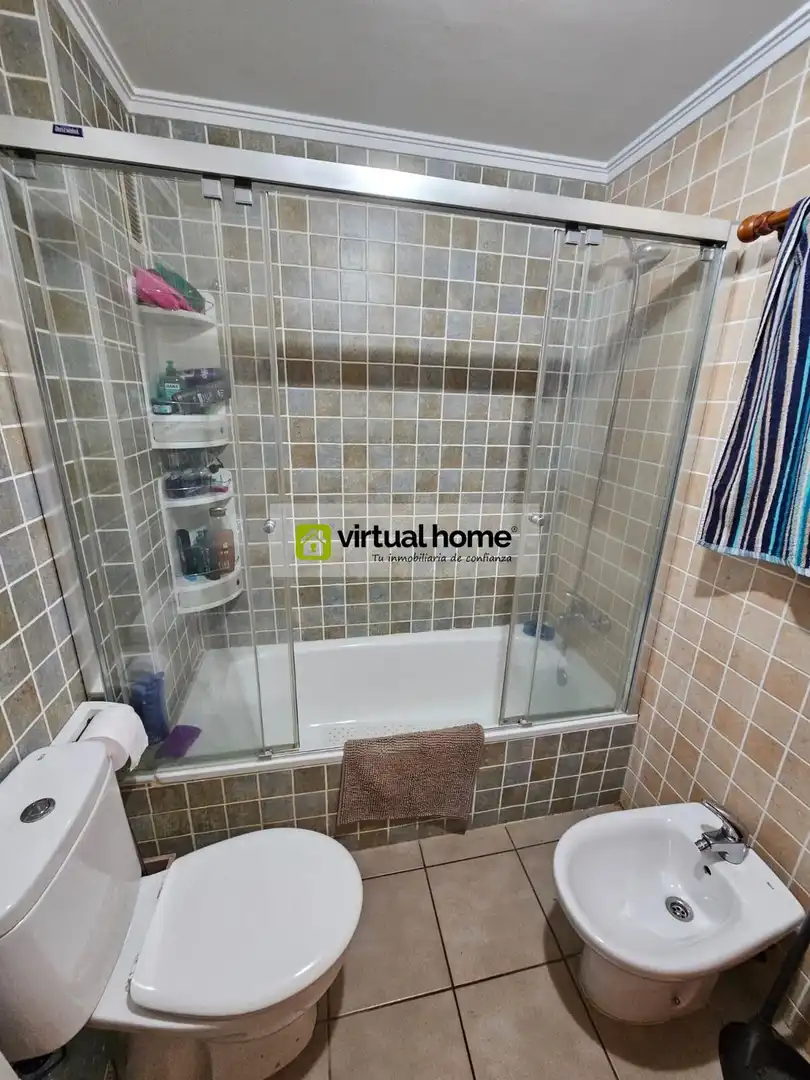 Bathroom of Flat for sale in Benimantell  with Air Conditioner, Terrace and Furnished