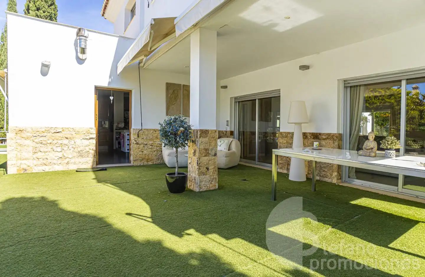 Terraza de Casa o chalet de alquiler en Málaga con Aire acondicionado, Calefacción y Jardín privado