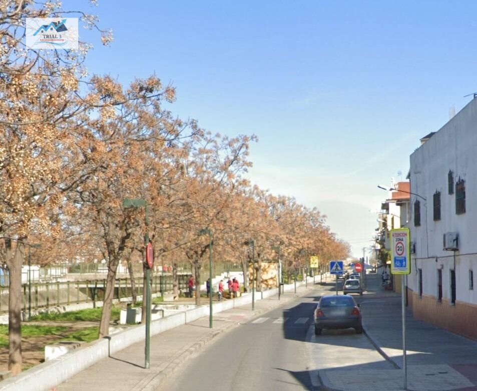 Exterior view of House or chalet for sale in  Sevilla Capital  with Private garden