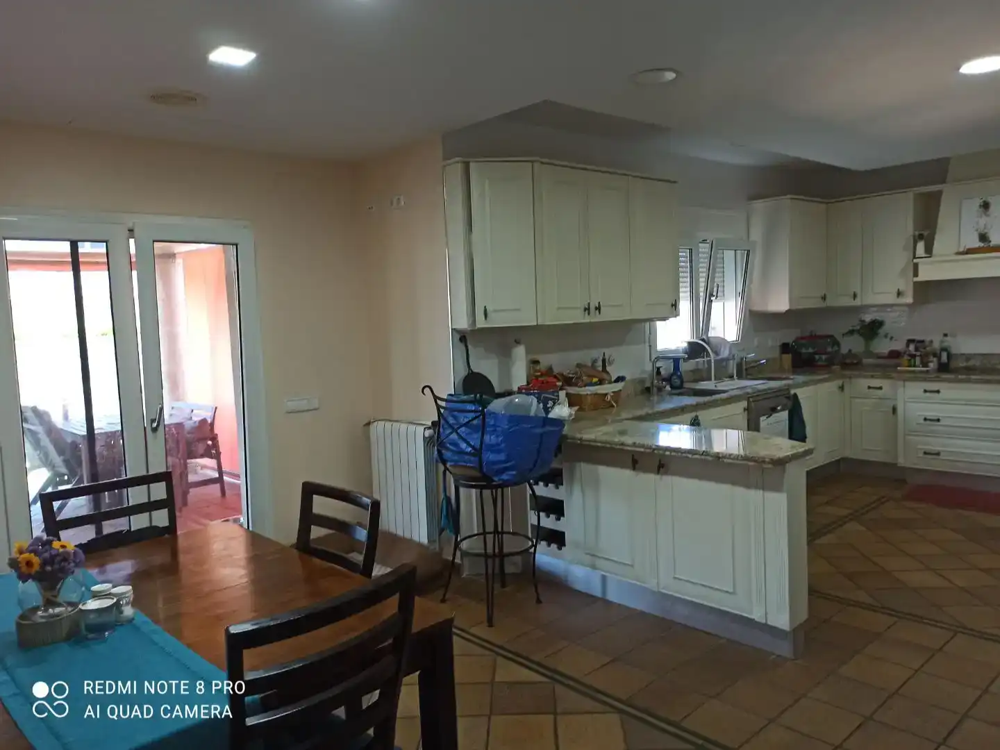 Cuina de Casa o xalet en venda en El Puerto de Santa María amb Aire condicionat, Jardí privat i Parquet