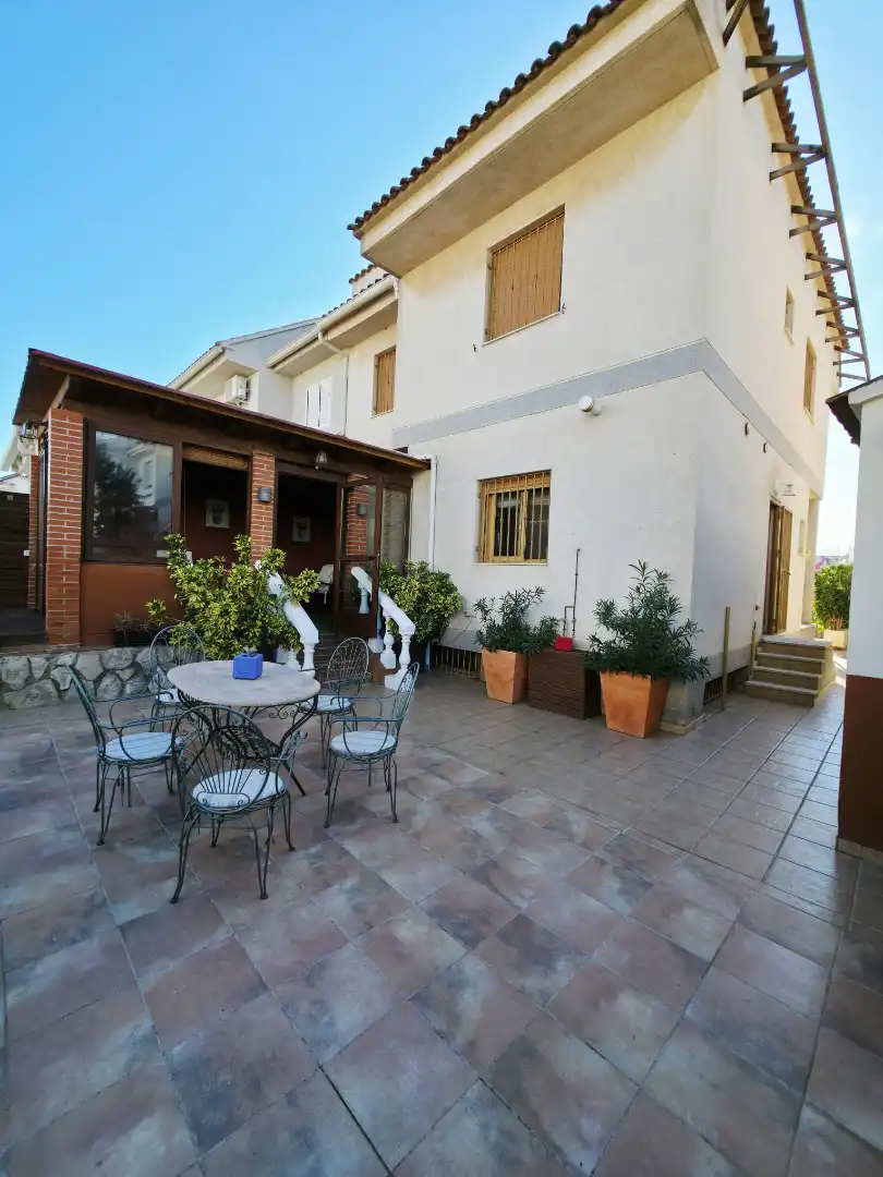 Terrassa de Casa o xalet en venda en Picanya amb Aire condicionat, Jardí privat i Terrassa