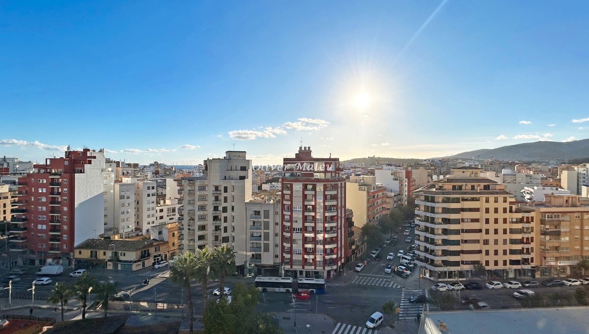 Vista exterior de Àtic en venda en  Palma de Mallorca amb Aire condicionat, Calefacció i Parquet