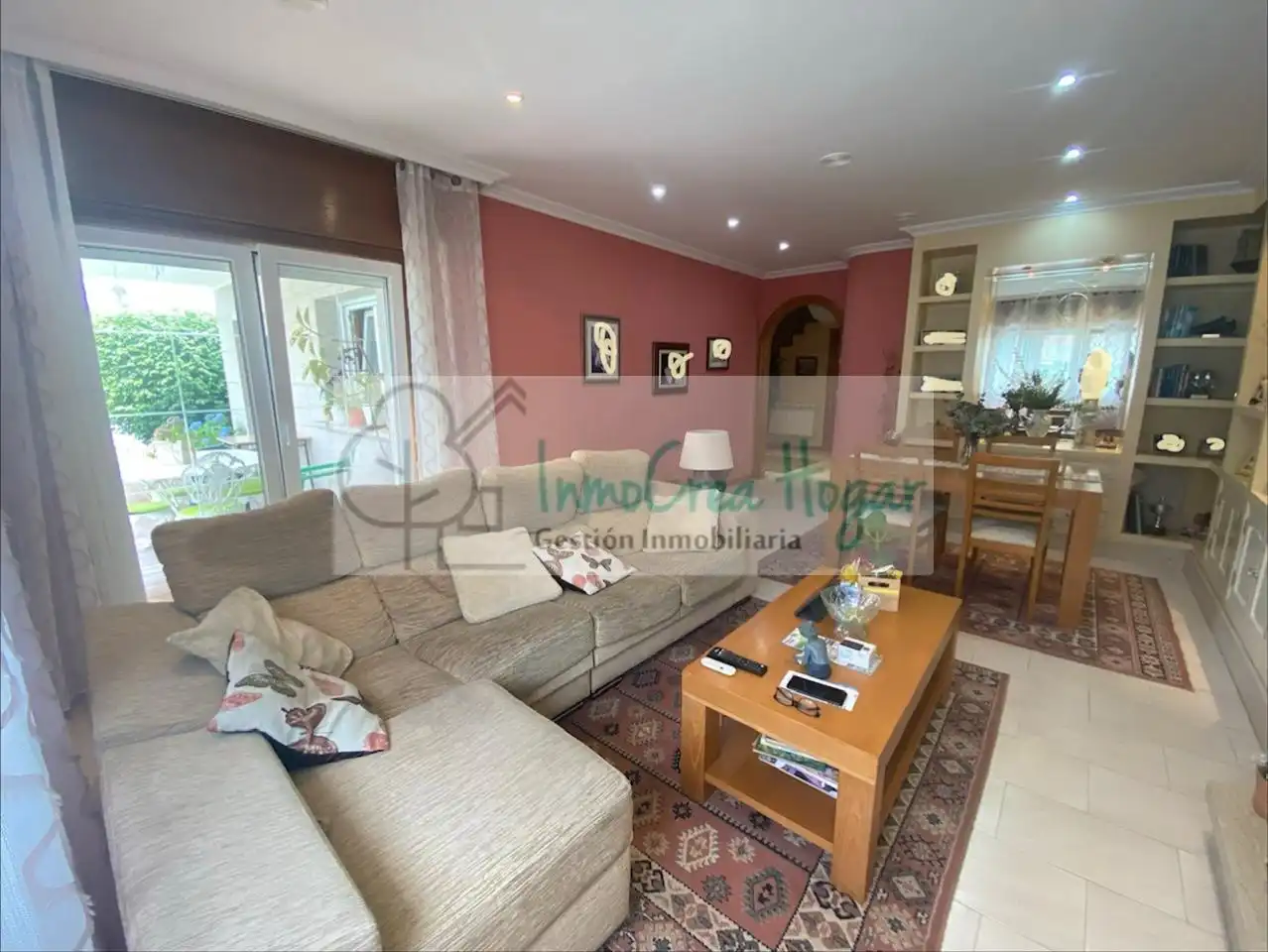 Living room of Houses for sale in Mos  with Heating, Private garden and Storage room