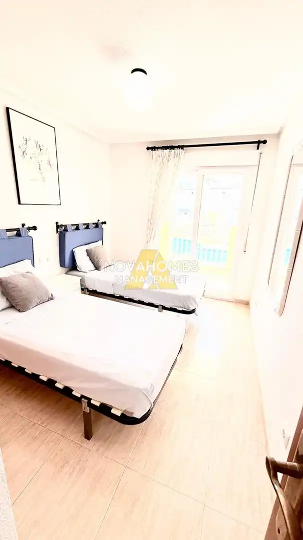 Bedroom of Apartments for sale in La Manga del Mar Menor  with Air Conditioner, Heating and Terrace