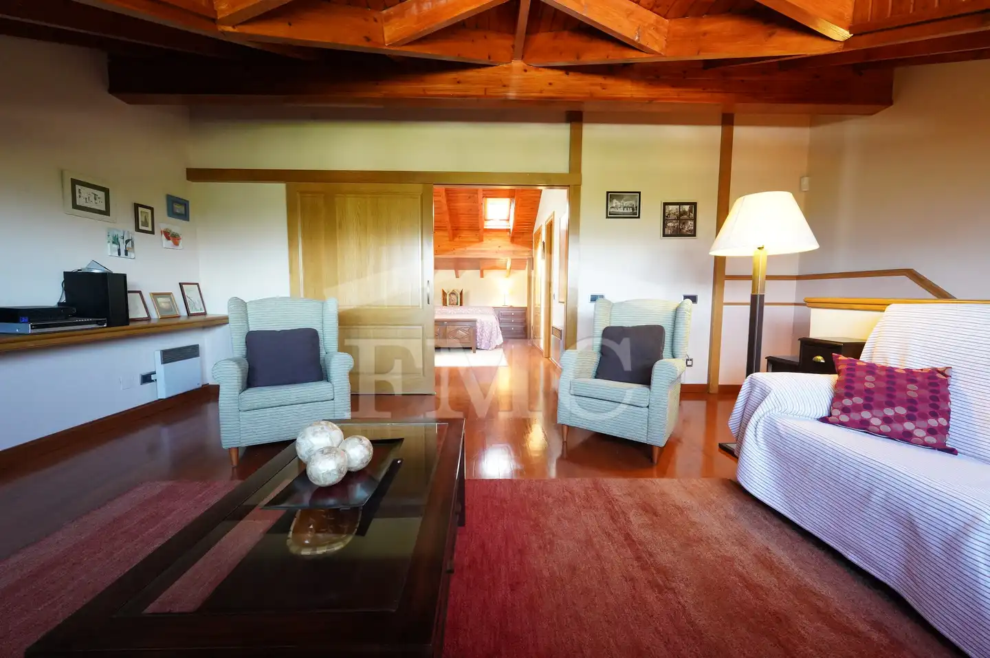 Sala d'estar de Pis en venda en Bolvir amb Calefacció, Parquet i Terrassa
