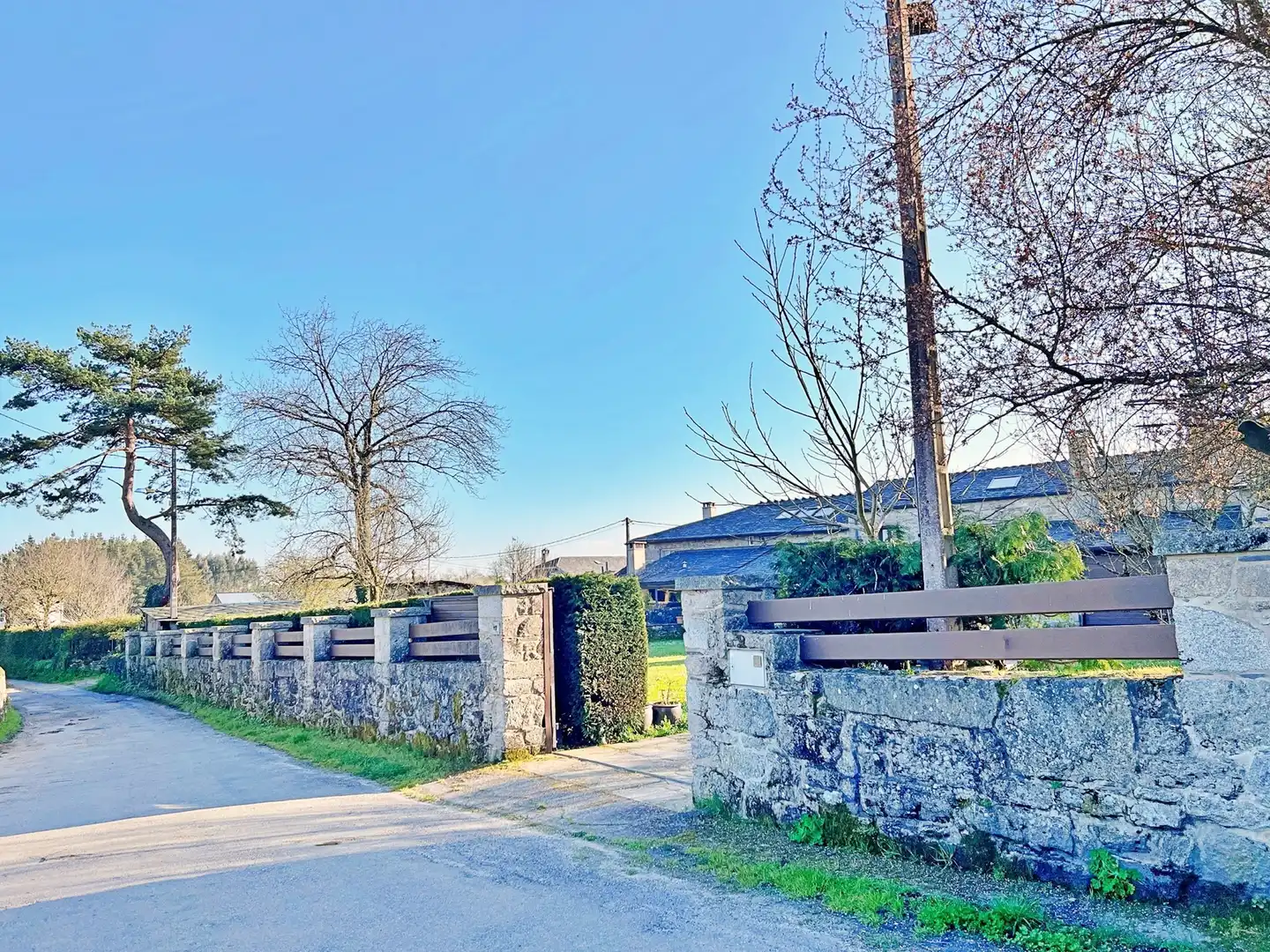 Vista exterior de Casa o chalet de alquiler en Lugo con Calefacción, Jardín privado y Amueblado