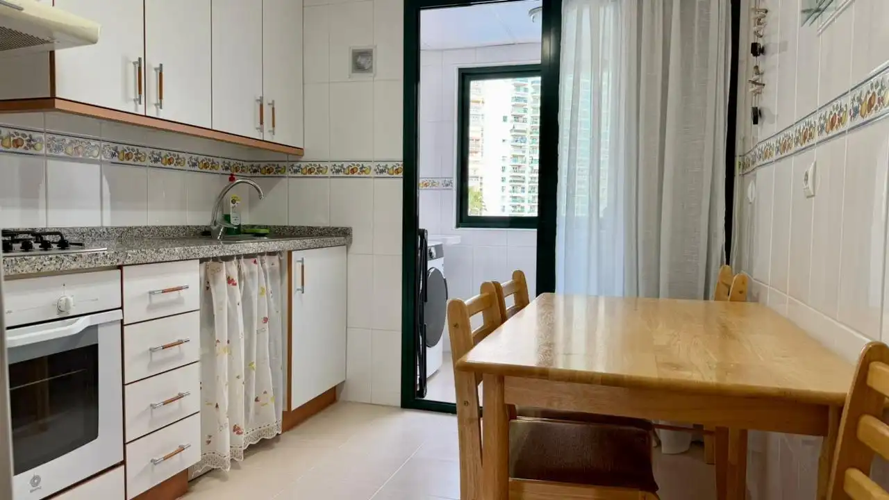 Kitchen of Apartments for rent in Villajoyosa / La Vila Joiosa  with Heating