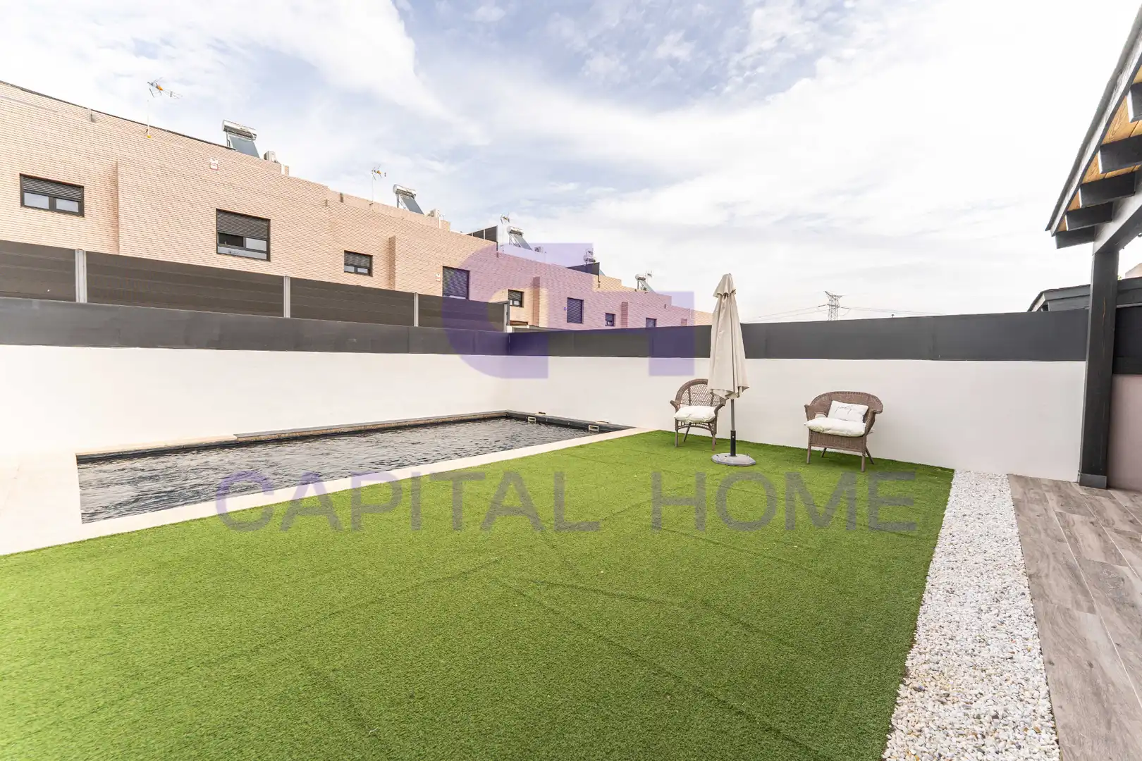 Reihenhaus mit Pool zum Verkauf in Calle de Murillo 54, imagen 60