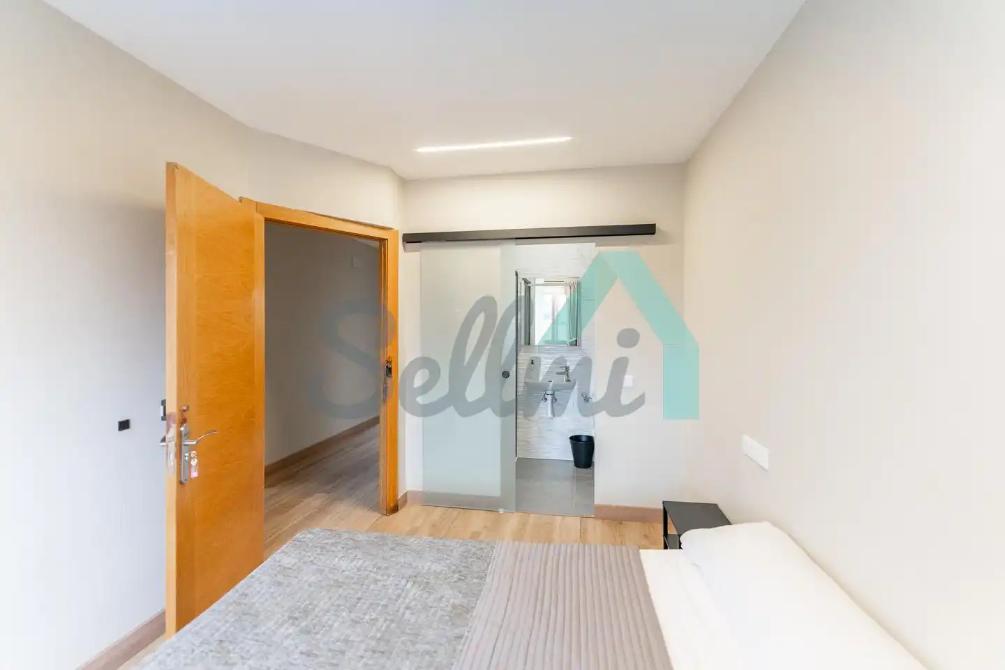 Bedroom of Houses for rent in Gijón   with Heating, Private garden and Terrace