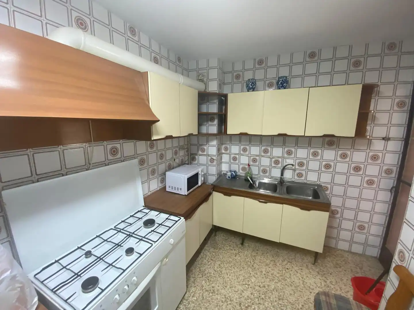 Kitchen of Flat for rent in Granada  with Terrace and Furnished