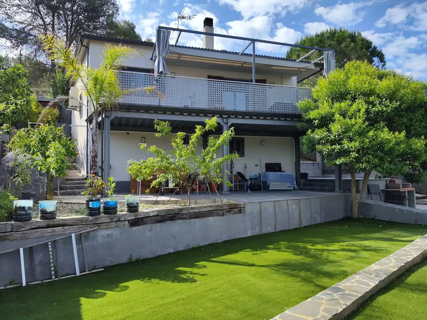 Terraza de Casa o chalet en venta en Olesa de Bonesvalls