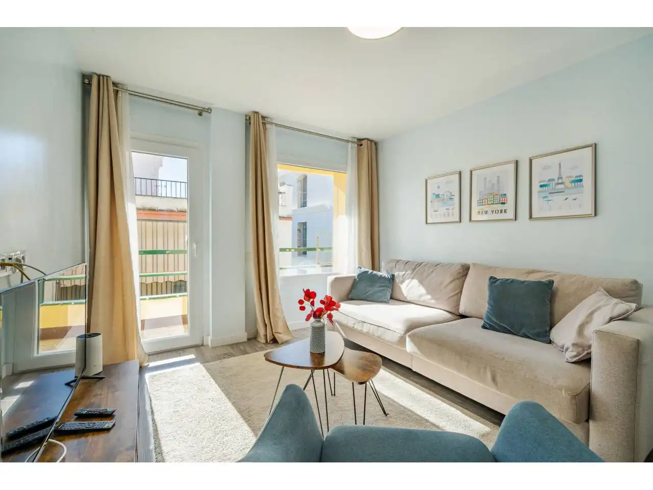 Sala de estar de Edificio en venta en Estepona