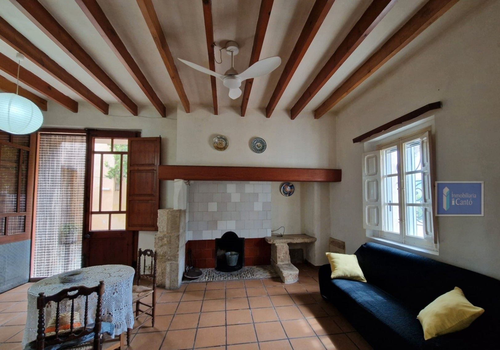 Sala de estar de Casa o chalet en venta en Cocentaina con Calefacción, Jardín privado y Terraza