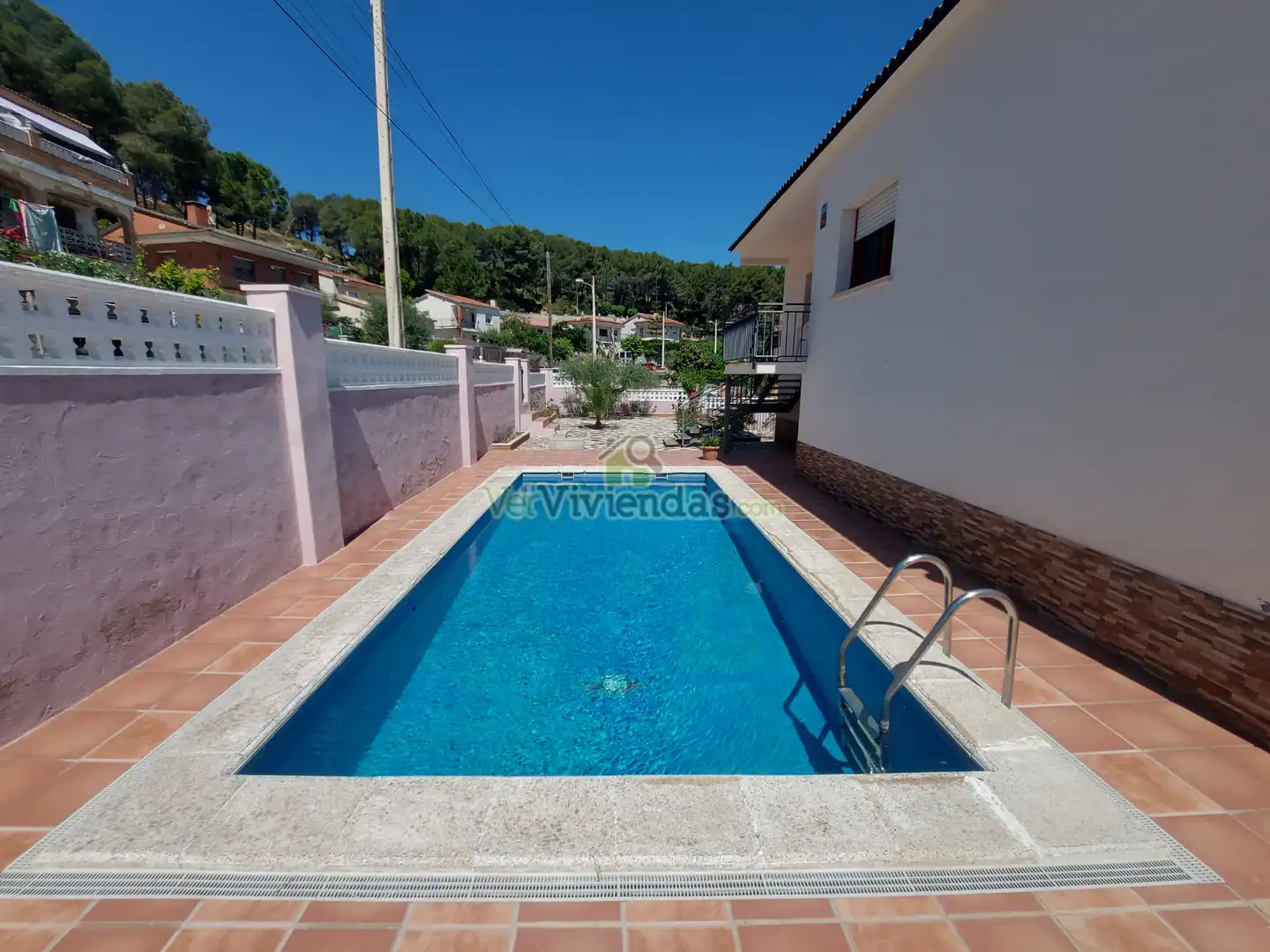 Piscina de Casa o xalet en venda en Piera amb Jardí privat, Terrassa i Piscina