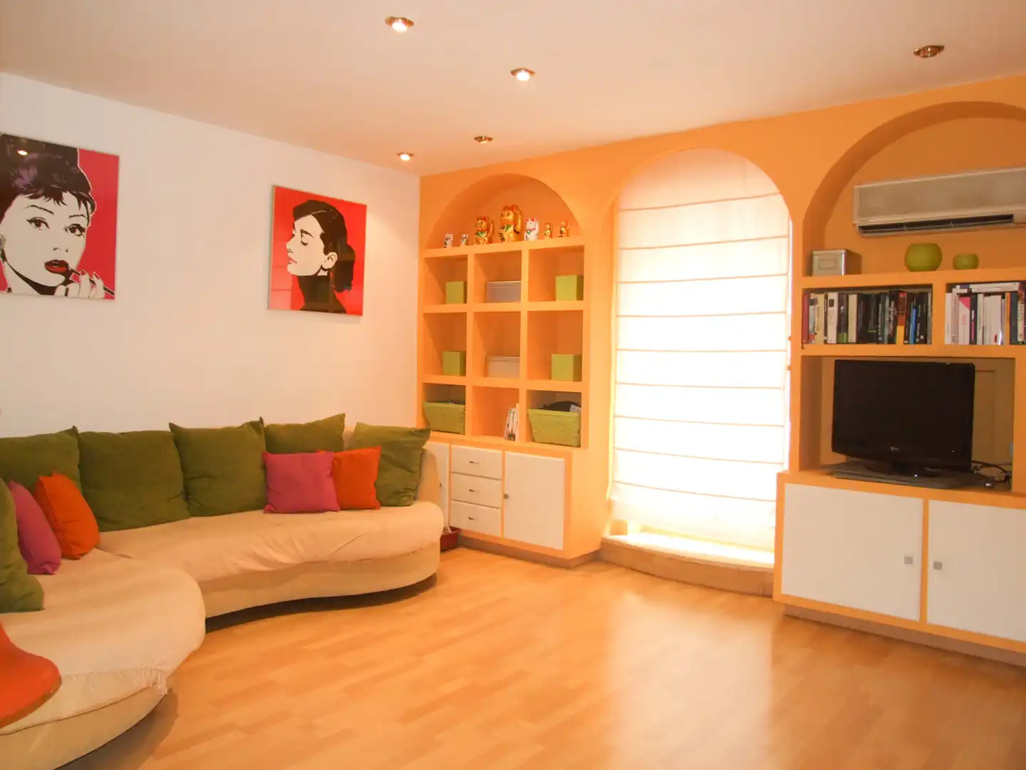 Sala d'estar de Apartament en venda en Lleida amb Aire condicionat, Calefacció i Traster