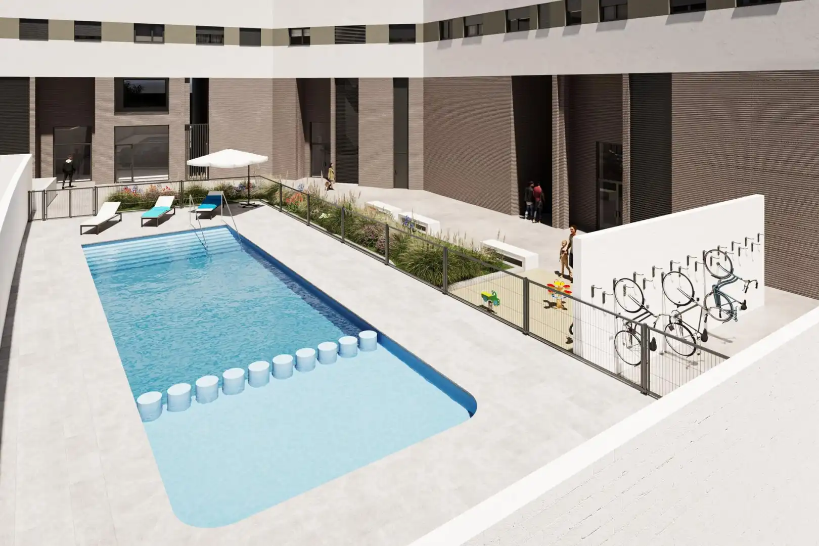 Piso con terraza en venta en Parc Central, imagen 2
