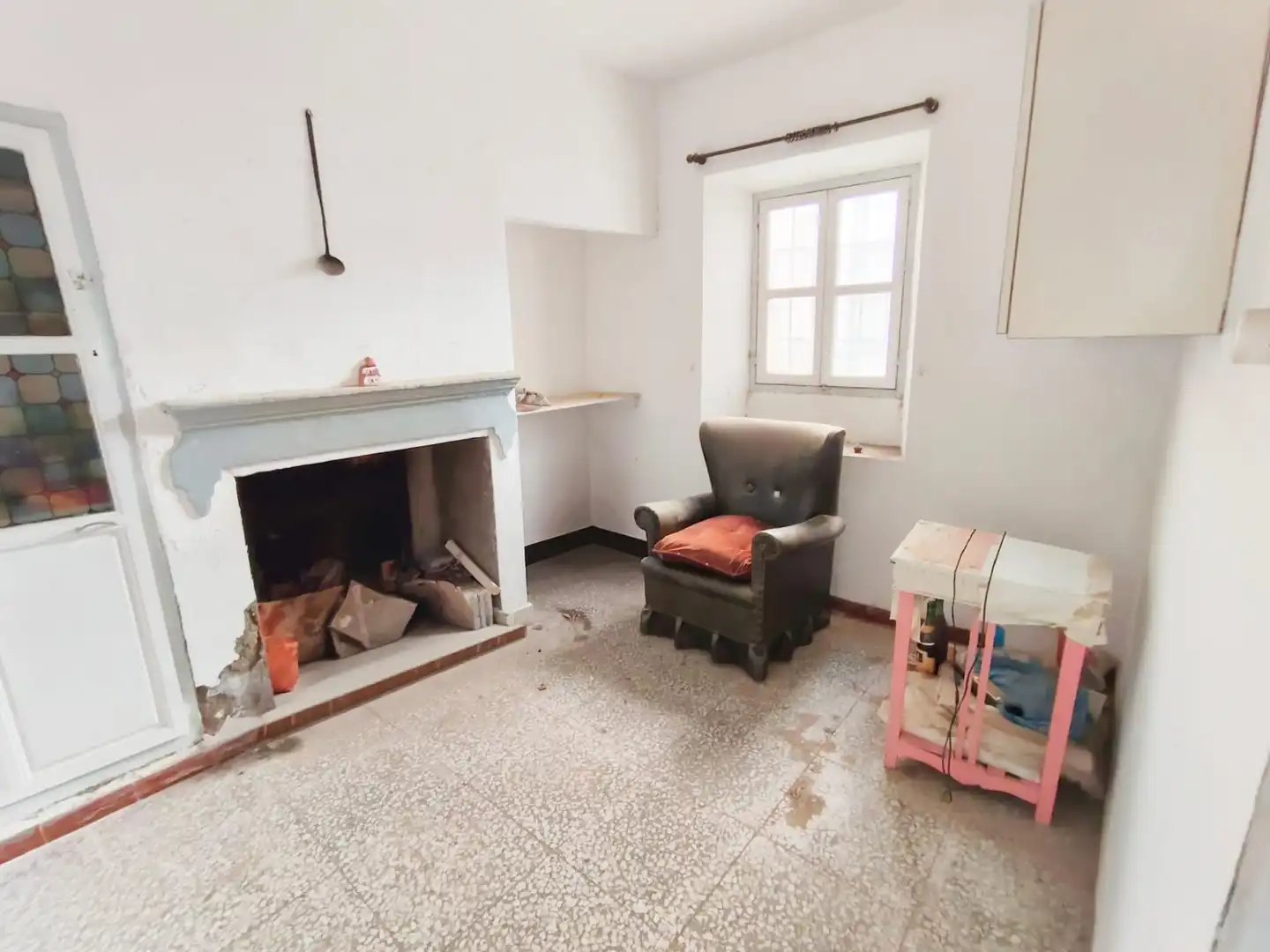 Sala d'estar de Casa o xalet en venda en Guadix amb Terrassa, Moblat i Rentadora