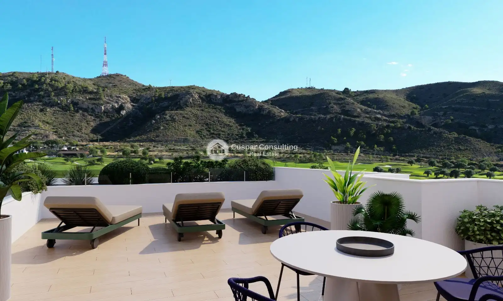 Terrassa de Dúplex en venda en Monforte del Cid amb Aire condicionat, Calefacció i Terrassa