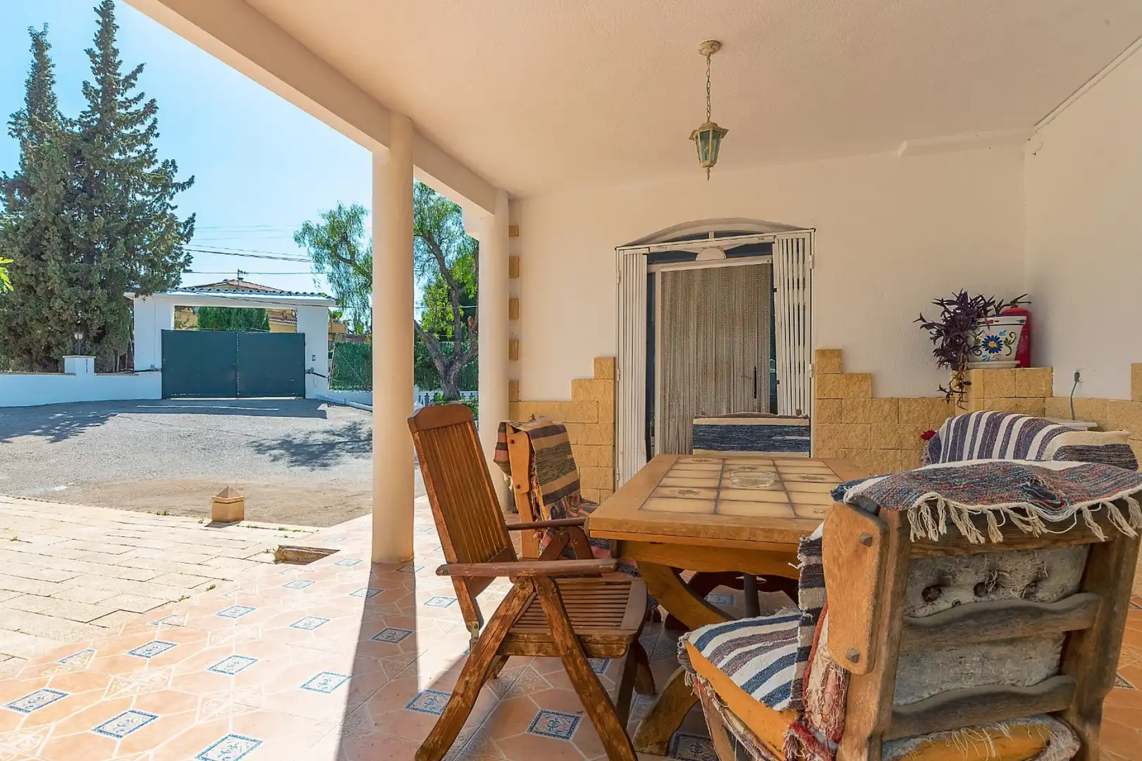 Terrasse von Haus oder Chalet zum Verkauf in Alicante / Alacant mit Schwimmbad