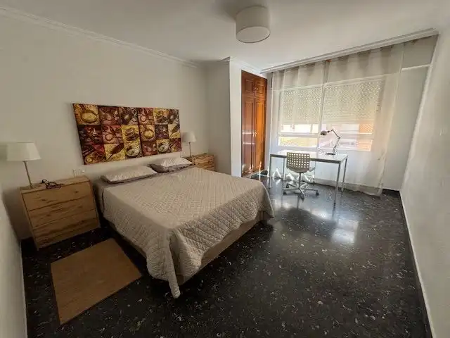Bedroom of Flat for share in Alcoy / Alcoi  with Heating, Terrace and Furnished
