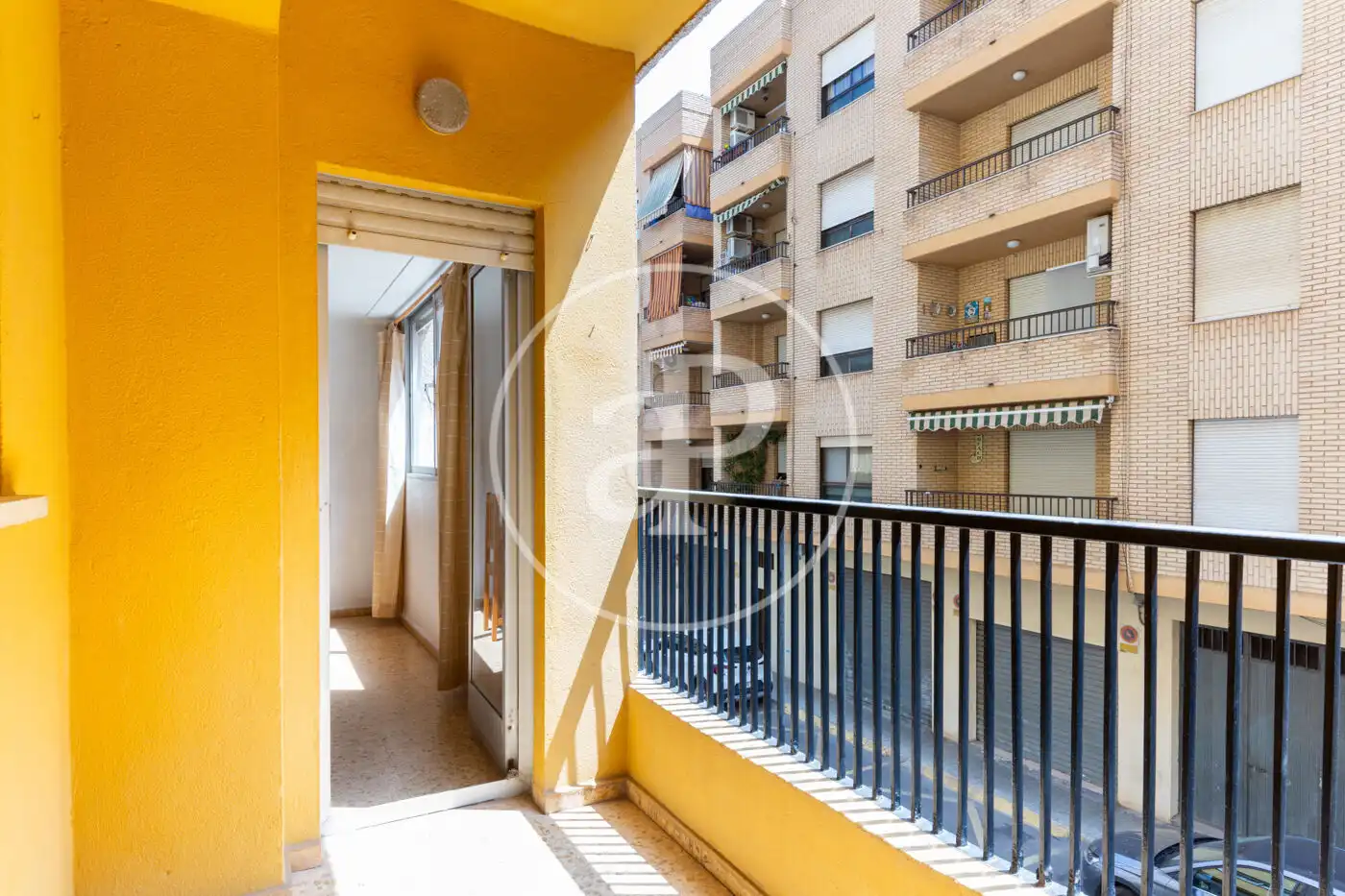 Vista exterior de Piso de alquiler en Sagunto / Sagunt con Calefacción, Terraza y Amueblado