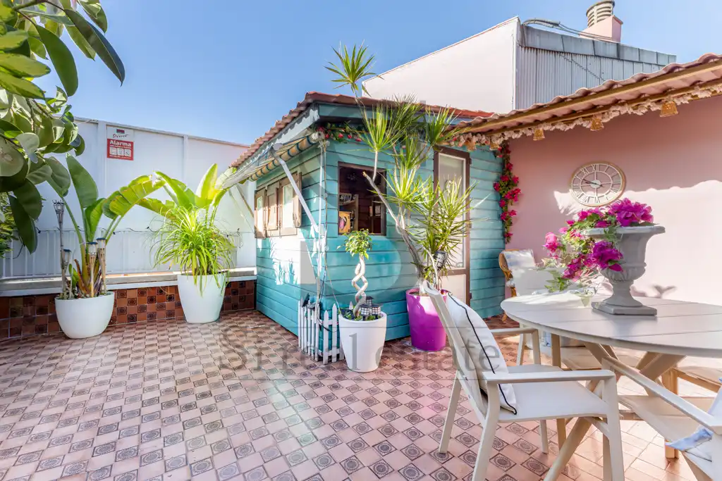 Terrasse von Dachboden zum Verkauf in Barcelona mit Heizung, Terrasse und Abstellraum