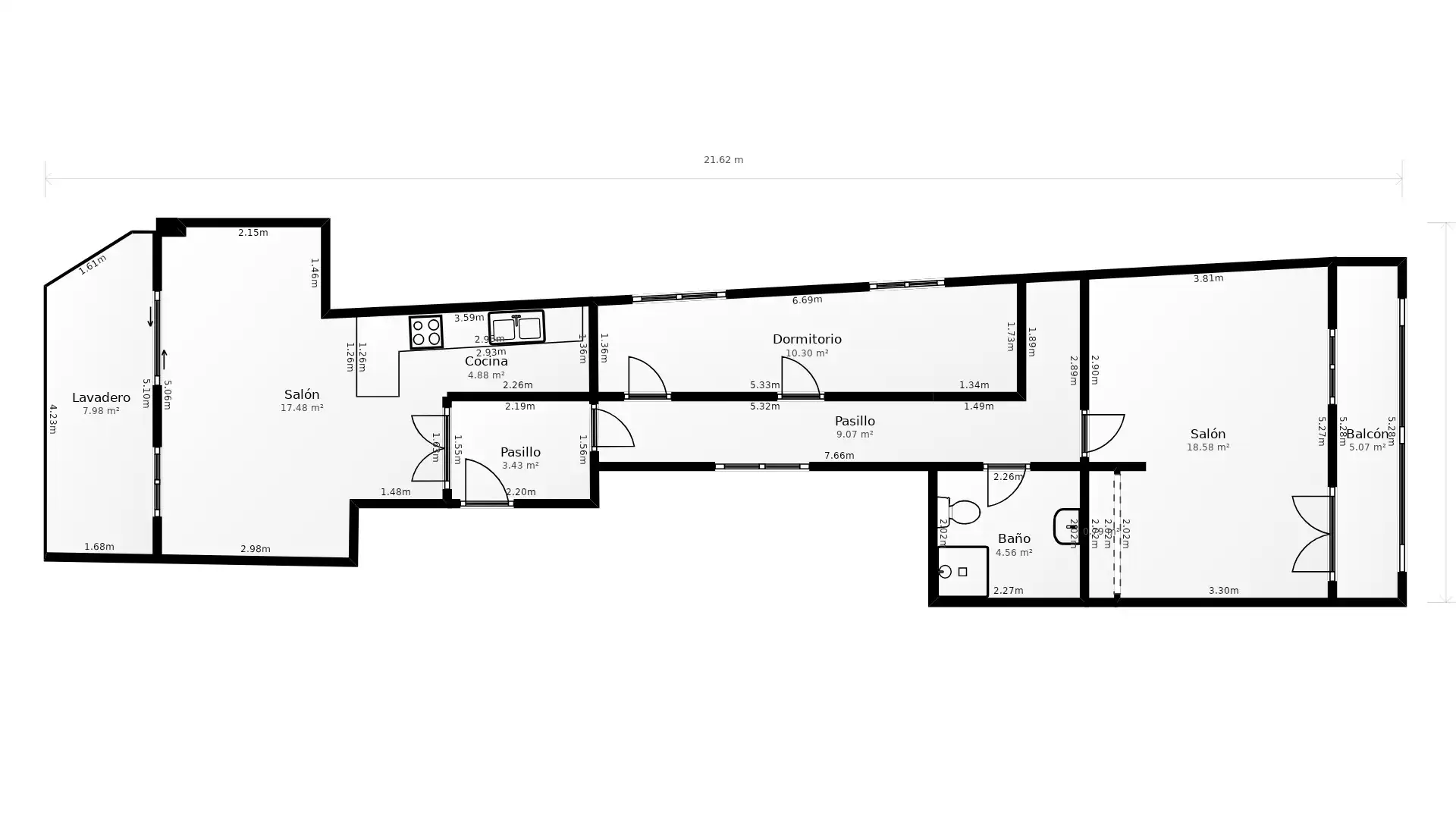 Piso en venta en Manlleu con Calefacción, Parquet y Terraza